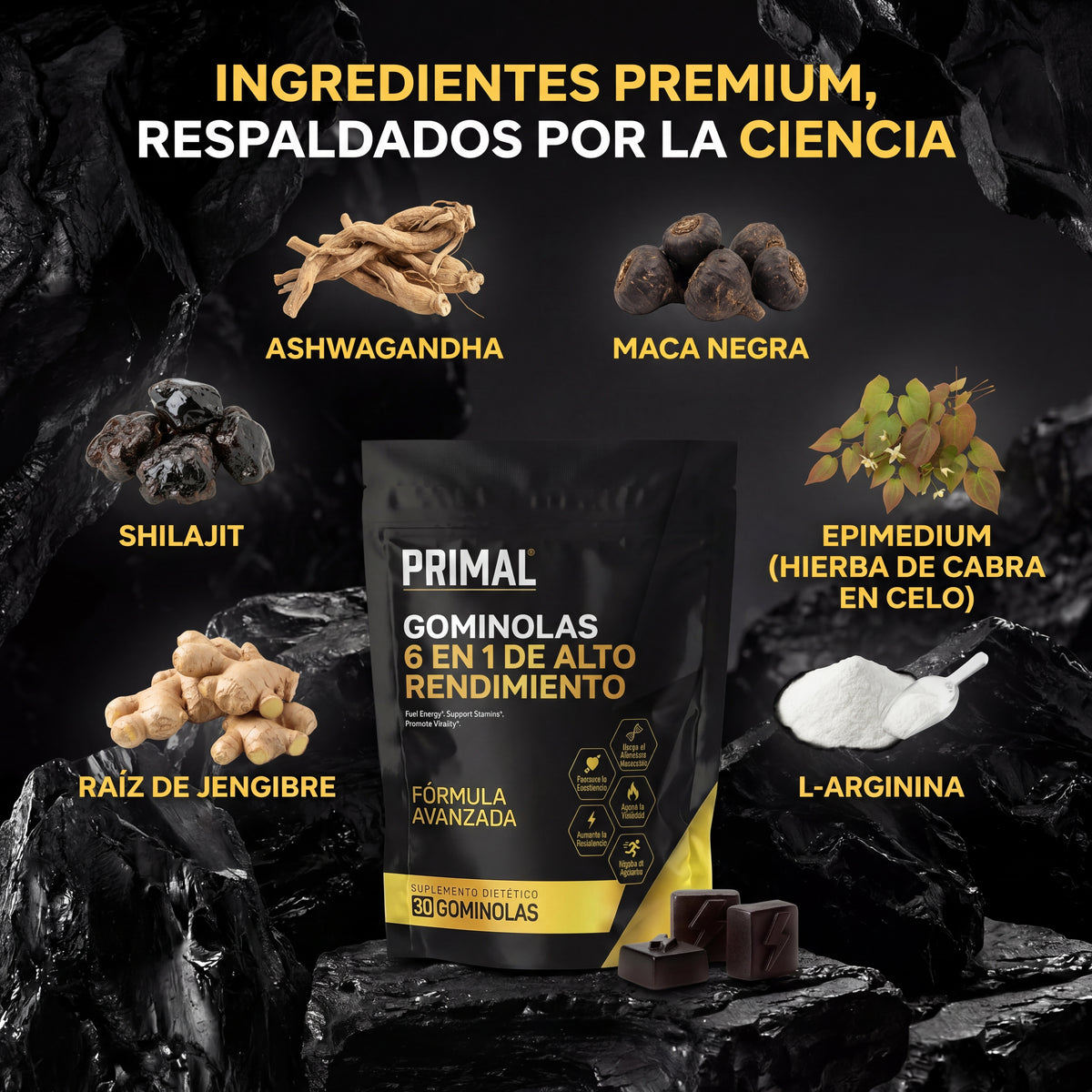PRIMAL® Gominolas de Alto rendimiento