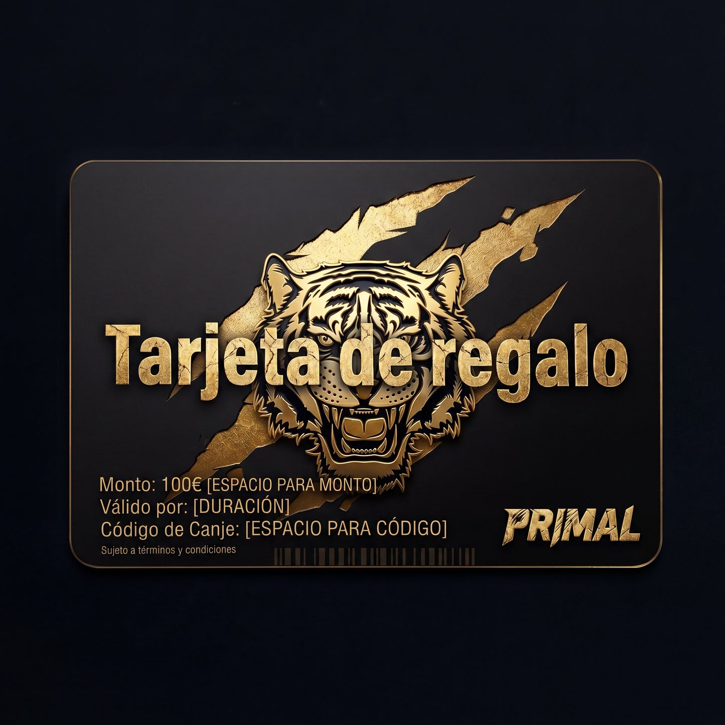 Tarjeta de Regalo PRIMAL®