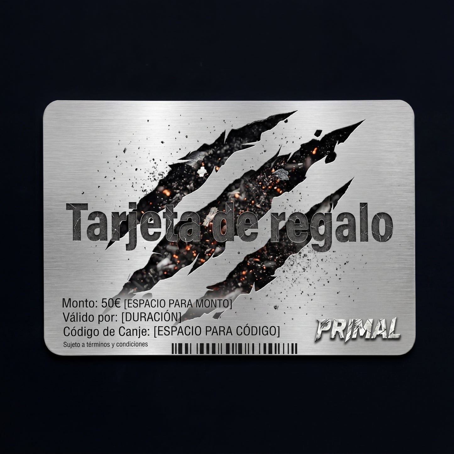 Tarjeta de Regalo PRIMAL®