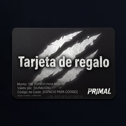 Tarjeta de Regalo PRIMAL®